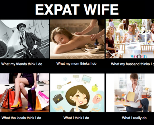 Expat wife picture: Recognisable or not?