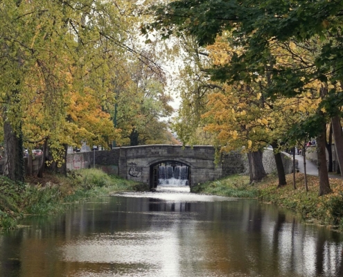 autumn canal